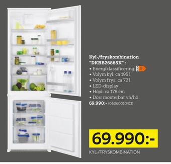 XXXLutz Kyl-/fryskombination dkbb2686sk erbjuda