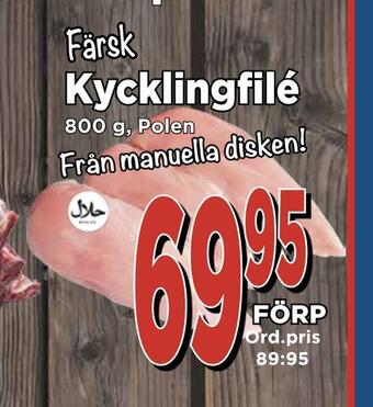 Supergrossen Färsk kycklingfilé erbjuda