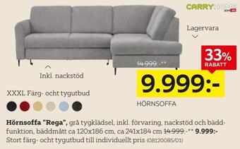 XXXLutz Hörnsoffa rega erbjuda
