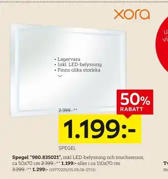 XXXLutz Spegel 980835021 erbjuda