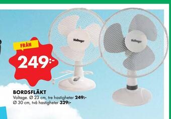 ÖoB Bordsfläkt erbjuda