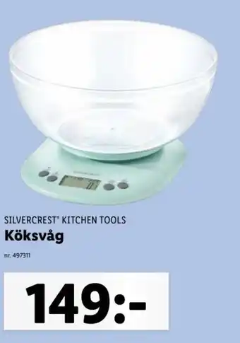 Lidl SILVERCREST KITCHEN TOOLS Köksvåg erbjuda