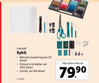Lidl crelando Sykit erbjuda