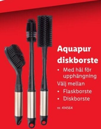 Lidl Aquapur diskborste erbjuda