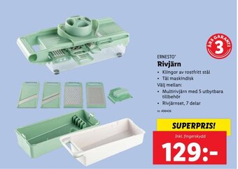Lidl ERNESTO Rivjärn erbjuda