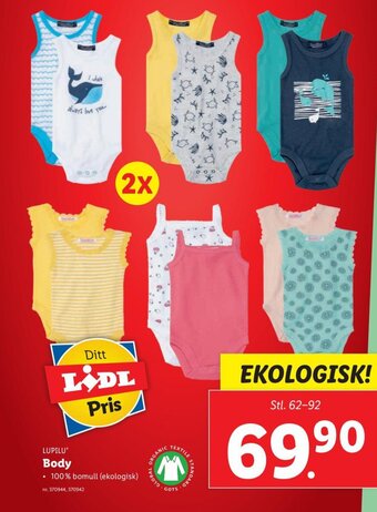 Lidl LUPILU Body erbjuda