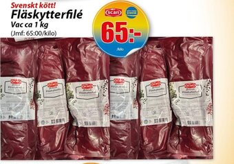 Extra Mjällby Stormarknad Svenskt kött! Fläskytterfilé erbjuda