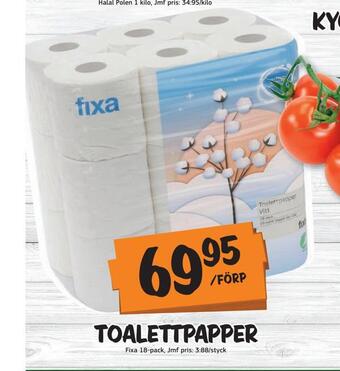 Bazaar Food market Toalettpapper erbjuda