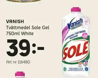 Vanish Tvättmedel Sole Gel
