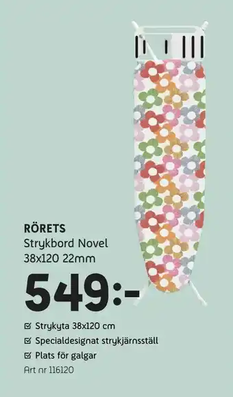 Rörets Strykbord Novel