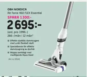 Elon Obh nordica Air Force 460 FLEX Essential erbjuda