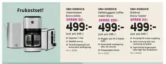 Kaffebryggare Coffee maker Bronx