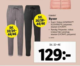Lidl Byxor erbjuda