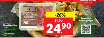 Lidl Färsk blandfärs erbjuda