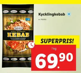 Kycklingkebab