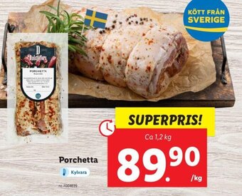 Lidl Porchetta erbjuda