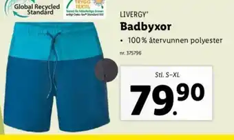 Lidl LIVERGY Badbyxor erbjuda