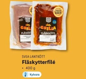 Lidl SVEA LANTKÖTT Fläskytterfilé erbjuda