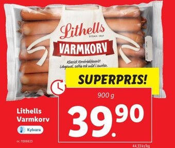 Lidl Lithells Varmkorv erbjuda