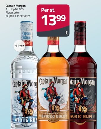 Fleggaard Captain Morgan erbjuda