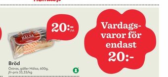 Hemköp Hälsa Bröd erbjuda