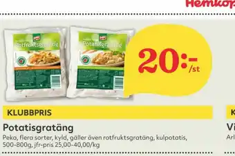 Hemköp Peka Potatis erbjuda