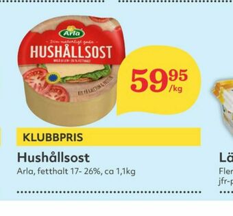 Hemköp Arla Hushållsost erbjuda