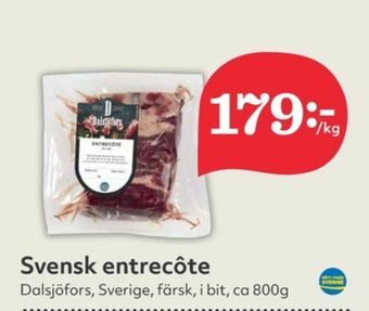 Hemköp Dalsjöfors Entrecôte erbjuda