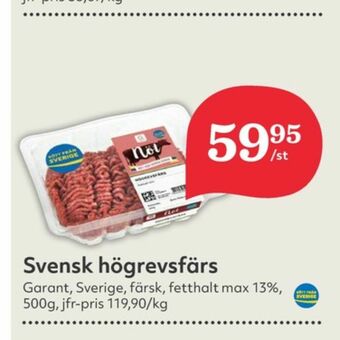 Hemköp Garant Nötfärs erbjuda