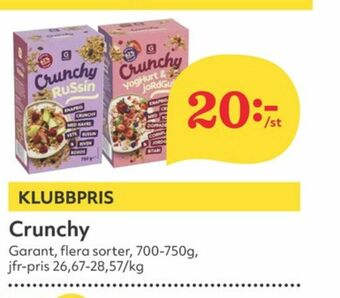 Hemköp Crunchy Müsli erbjuda