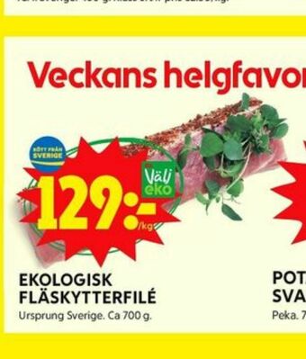 ICA Kvantum Fläskytterfilé erbjuda