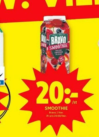 ICA Kvantum Bravo Smoothie erbjuda