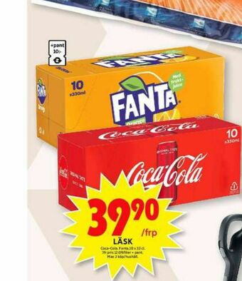 ICA Maxi Fanta Läskedryck erbjuda