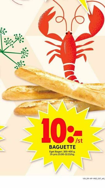 ICA Maxi ICA Butiksbakat matbröd erbjuda