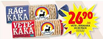 ICA Maxi Polarbröd Rågkakor erbjuda