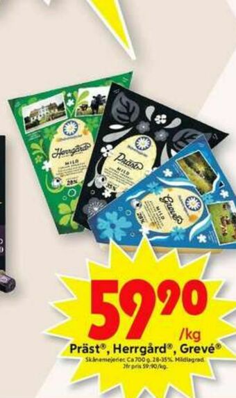 ICA Maxi Skånemejerier Herrgård erbjuda