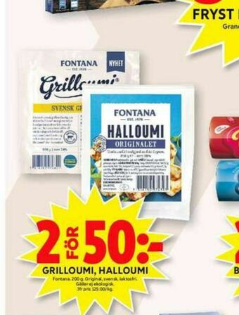ICA Maxi Fontana Halloumi erbjuda