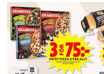 ICA Maxi X-tra Allt Pizza erbjuda
