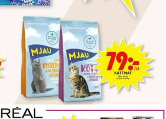 ICA Maxi Mjau Kattmat erbjuda