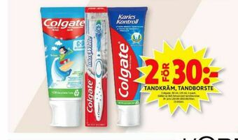 ICA Maxi Colgate Tandborste erbjuda