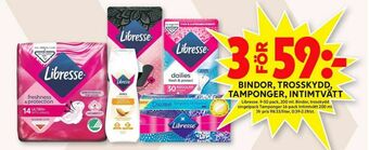 ICA Maxi Libresse Intim tvål erbjuda