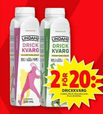 ICA Maxi Lindahls Drickkvarg erbjuda