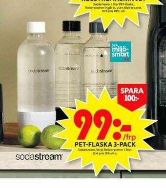 ICA Maxi Sodastream Flaskor erbjuda