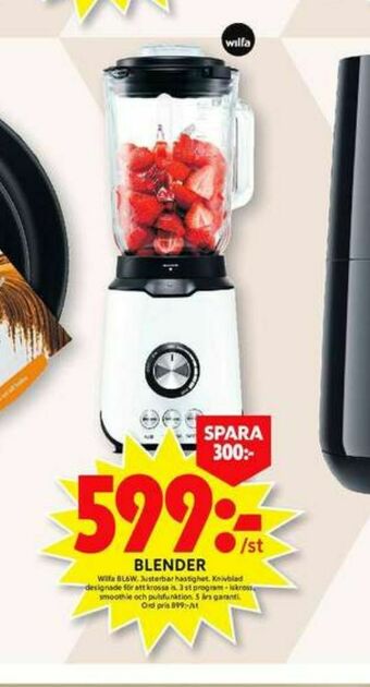 ICA Maxi Wilfa Blender erbjuda