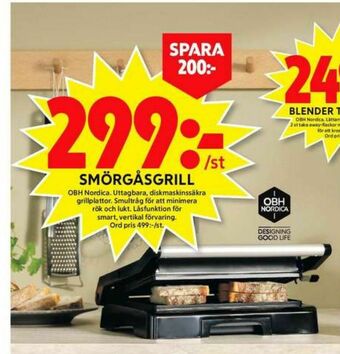 ICA Maxi OBH Nordica Smörgåsgrill erbjuda