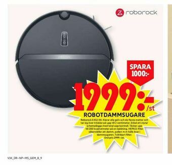ICA Maxi Roborock Robotdammsugare erbjuda