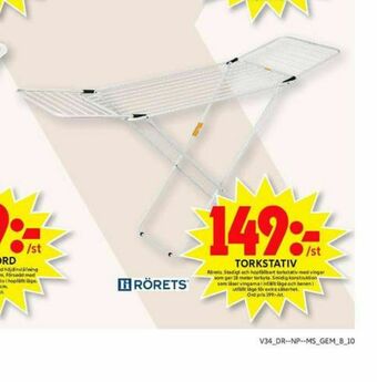 Rörets Torkställning