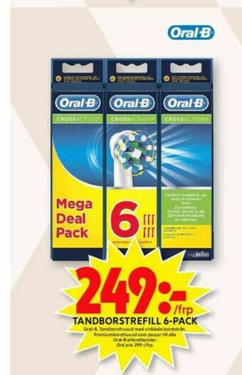 ICA Maxi Braun Oral-B Borstar el-tandborste erbjuda