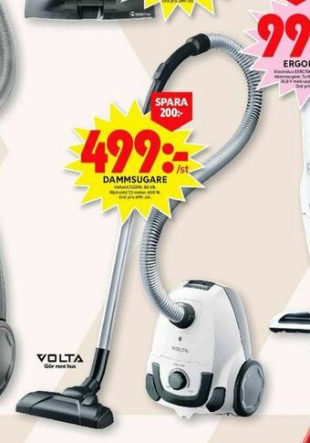 ICA Maxi Volta Dammsugare erbjuda