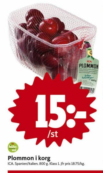 ICA Plommon